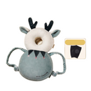 Almohada protectora para la cabeza del bebé + rodilleras antideslizantes