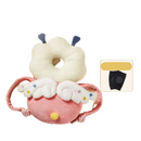 Almohada protectora para la cabeza del bebé + rodilleras antideslizantes